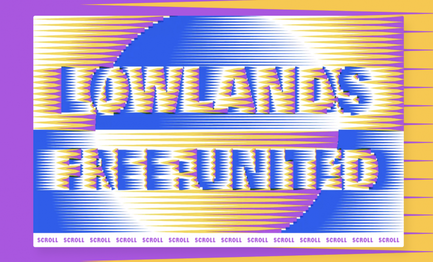 Natwerk en Bravoure werken mee aan bijzondere Lowlands: Lowlands free:united