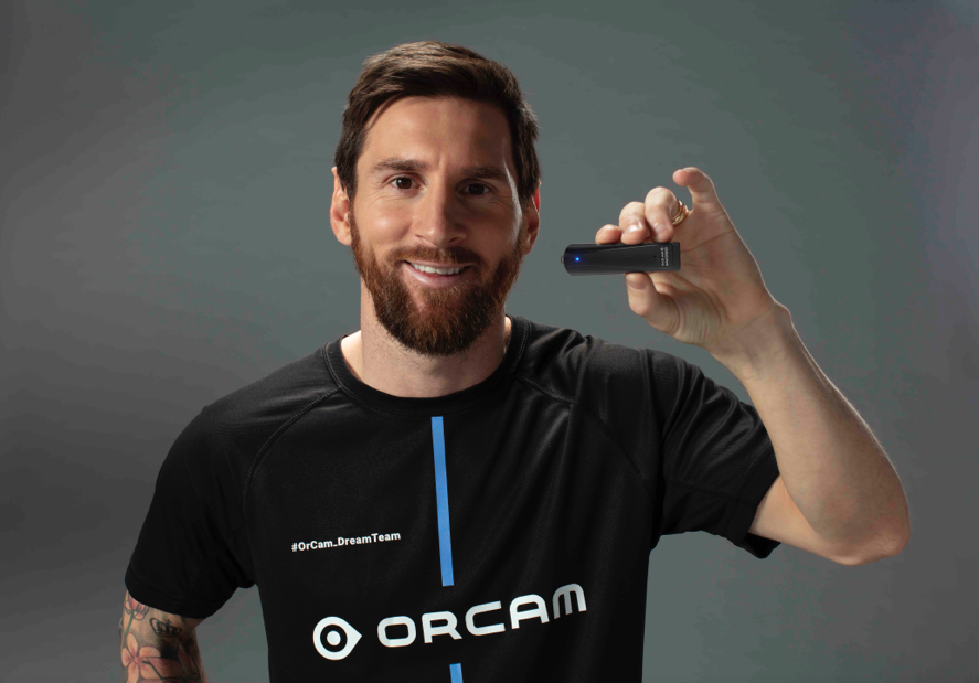 Messi tech-ambassadeur voor blinden en slechtzienden