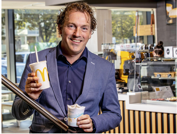 McDonald’s vervangt plastic rietje en plastic McFlurry-deksel