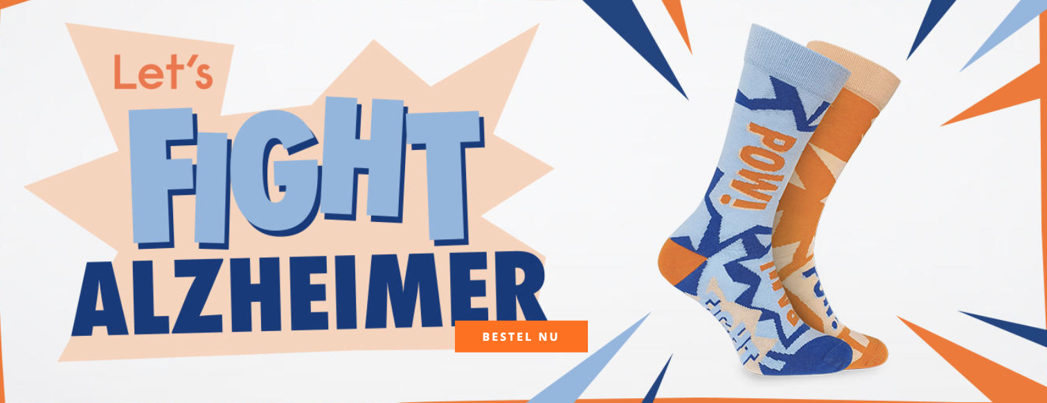 Alzheimer Socks brengt nieuw paar sokken uit in strijd tegen alzheimer