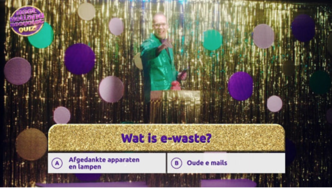 Ludieke quiz geeft boost aan recyclekennis