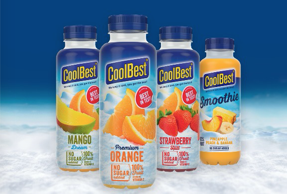 CoolBest focust met nieuwe ‘on the go’ verpakkingen op Out of Home