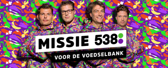 Missie 538: Radio 538 in actie voor de voedselbank