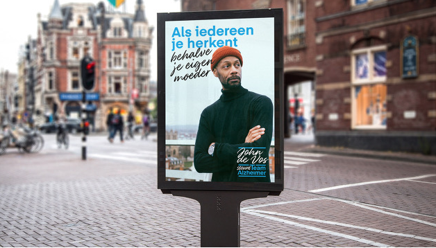 Wunder creëert een communicatief en urgent logo voor Team Alzheimer