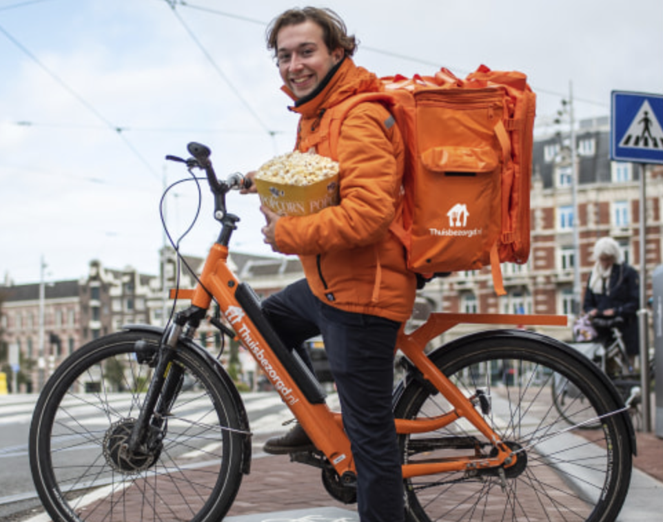 Pathé en Thuisbezorgd.nl starten samenwerking met ‘Pathé Delivery’
