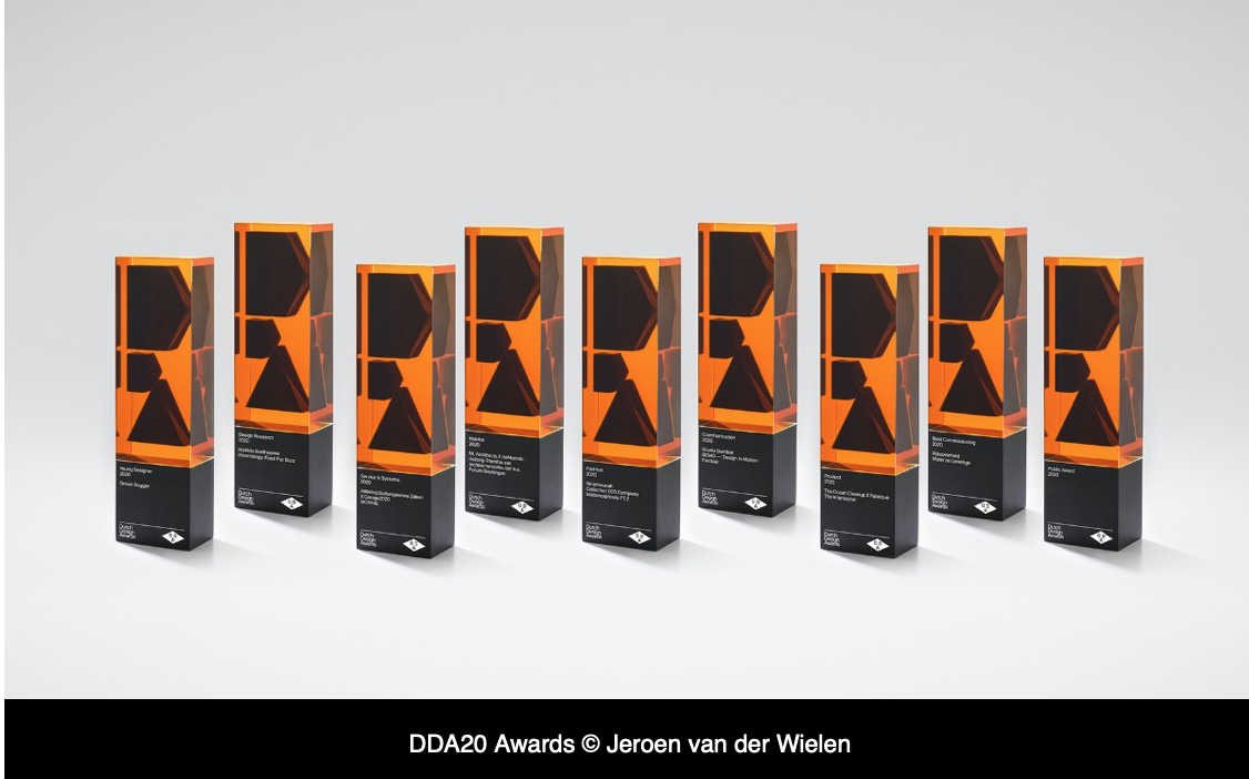 Acht winnaars Dutch Design Awards 2020