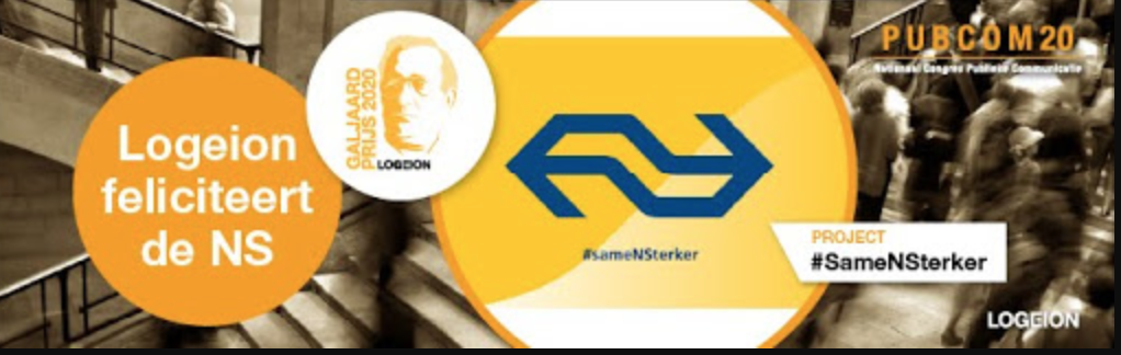 Vakjury en publiek unaniem: #SameNSterker van NS is winnaar Galjaardprijs 2020