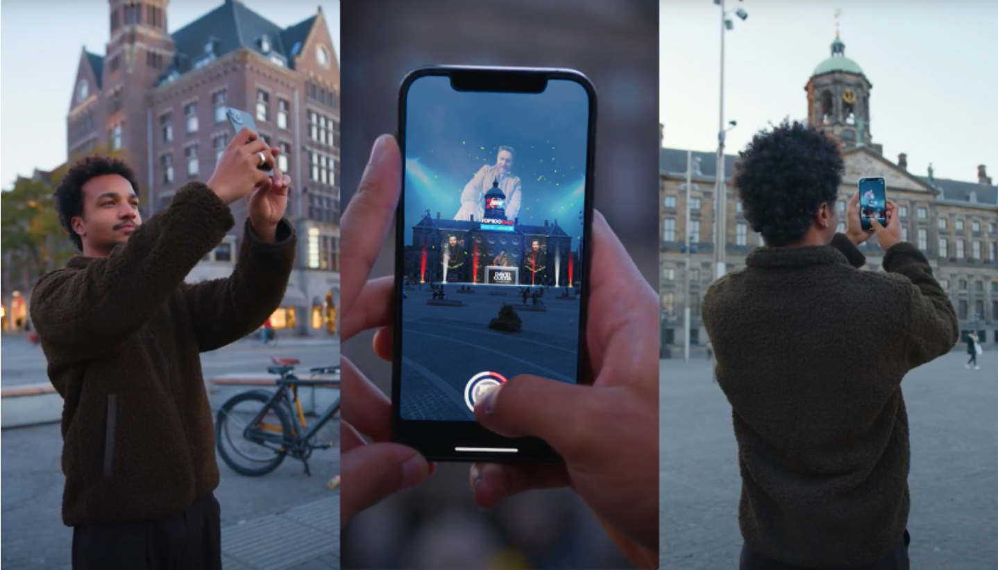 David Guetta letterlijk grootste DJ ter wereld op de Dam in Amsterdam