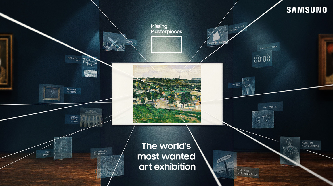 Samsungs Missing Masterpieces brengt iconische verloren kunstwerken samen