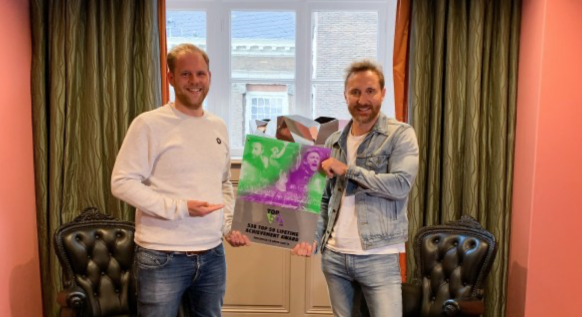 538 TOP 50 Lifetime Achievement Award’ voor David Guetta