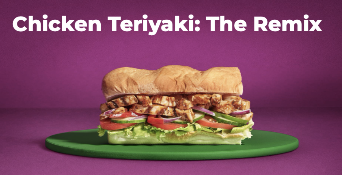 Subway introduceert plantbased ‘remix’ van populaire Chicken Teriyaki Sub
