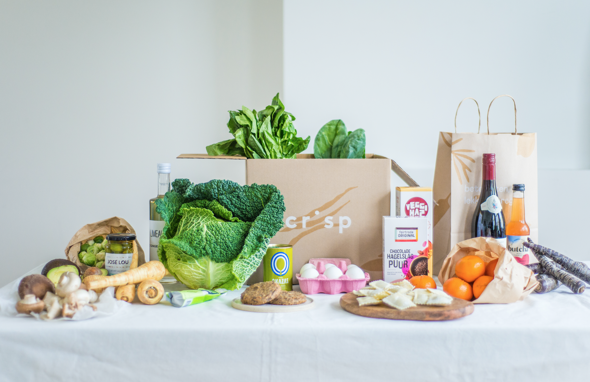Razendsnelle omzetgroei online supermarkt Crisp leidt tot nieuw distributiecentrum