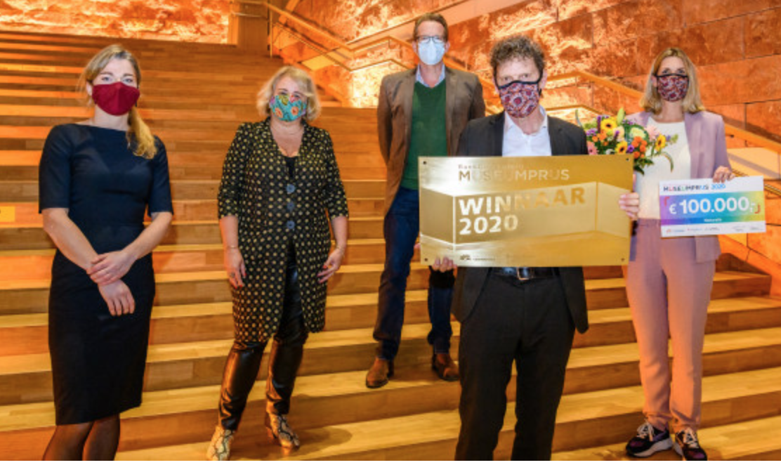 Naturalis Biodiversity Center wint BankGiro Loterij Museumprijs 2020