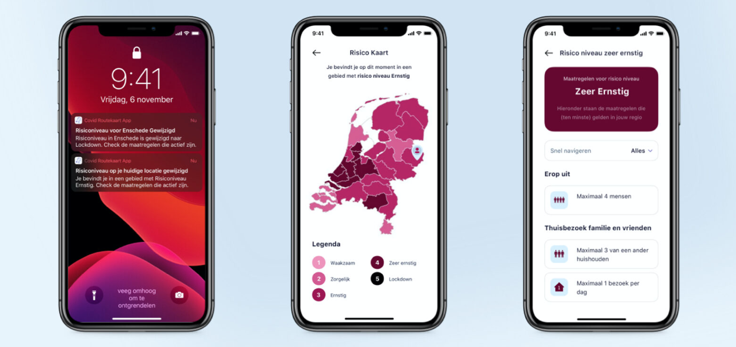 Doop ontwikkelt gratis app voor de COVID-19 routekaart van overheid