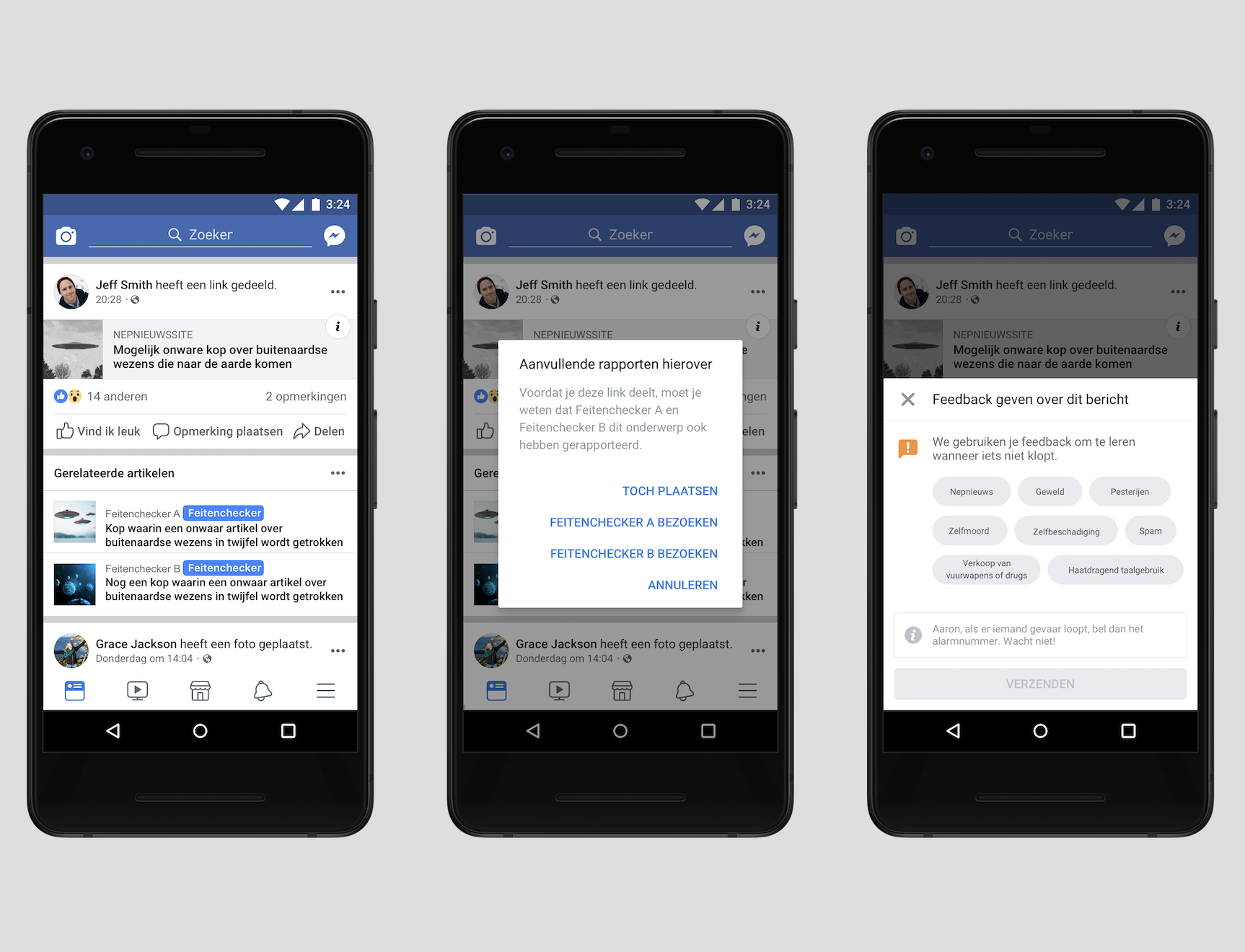 Facebook start met factchecking in Nederland