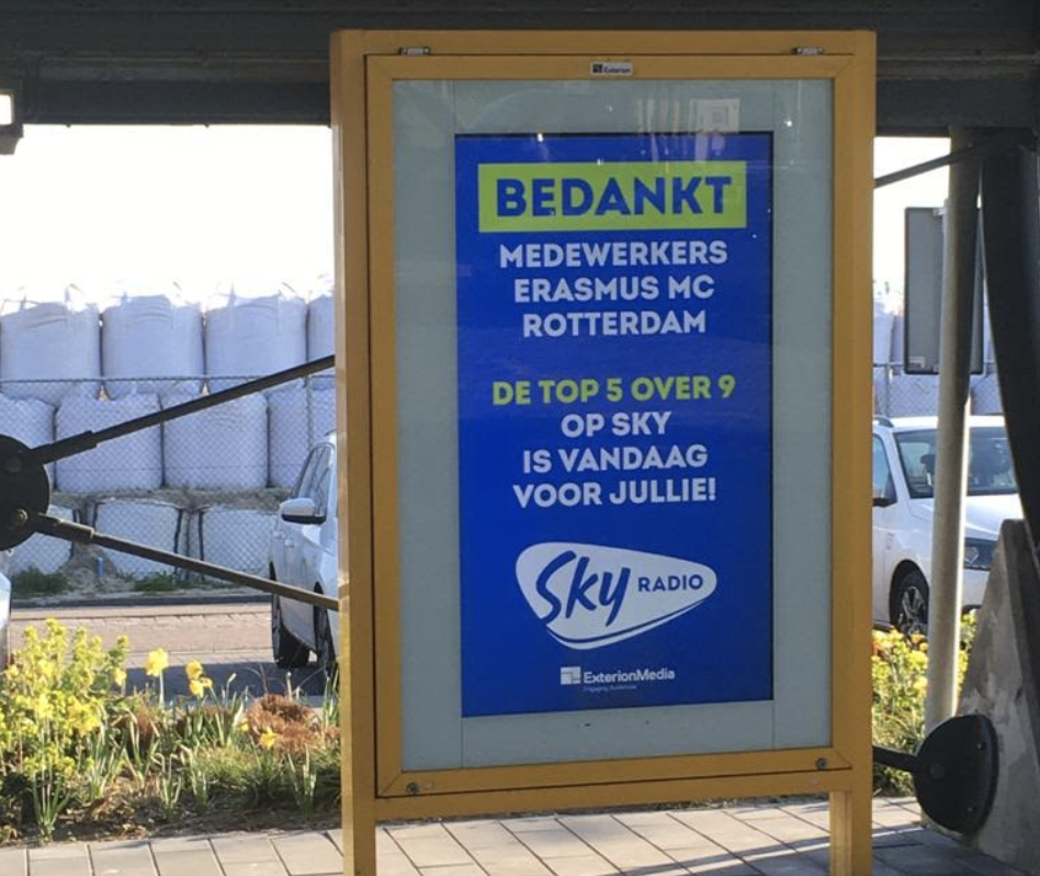 Speciale Sky Radio Top 5 over 9 voor mensen in cruciale beroepen