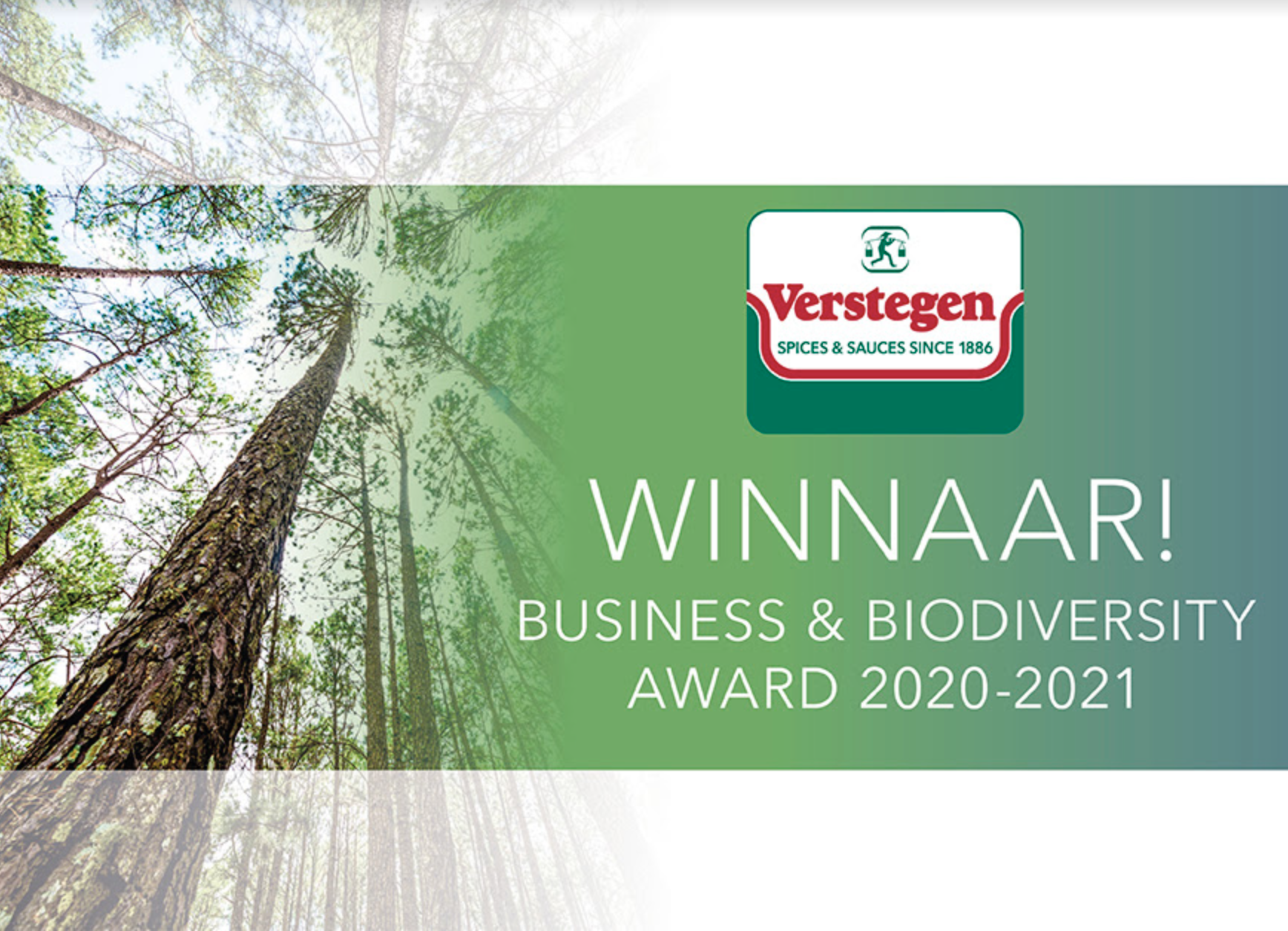 Verstegen wint Business and Biodiversity Award