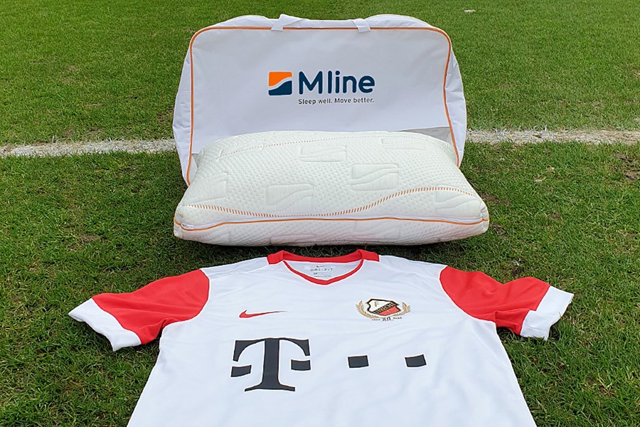 M line Official Sleep Supplier van FC Utrecht