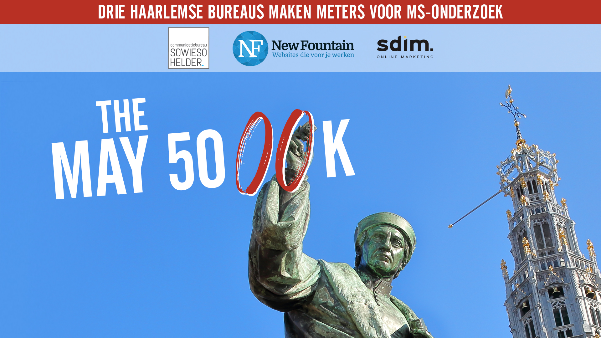 Drie bureaus lopen samen 5000 km voor MS-onderzoek