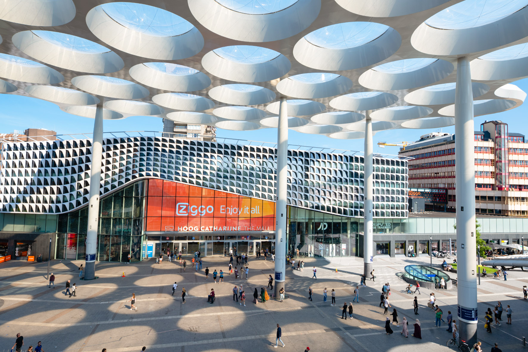 blowUP media lanceert digital art scherm in Hoog Catharijne