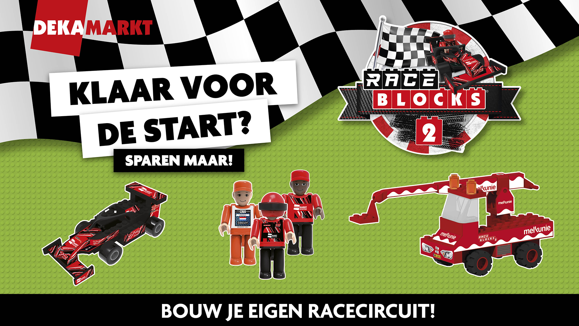 Dekamarkt start tweede editie spaaractie Race Blocks