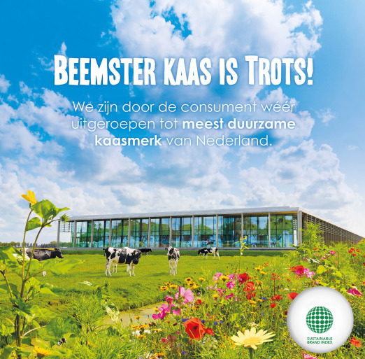 Beemster meest duurzame kaas merk in Nederland