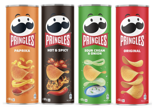 Pringles' mascotte krijgt voor het eerst in 20 jaar een make-over