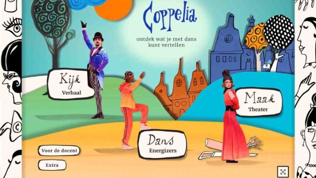Het Nationale Ballet krijgt educatieve Coppelia dans-app