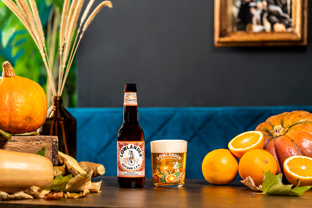 Lowlander brouwt Autumn I.P.A. van geredde pompoen
