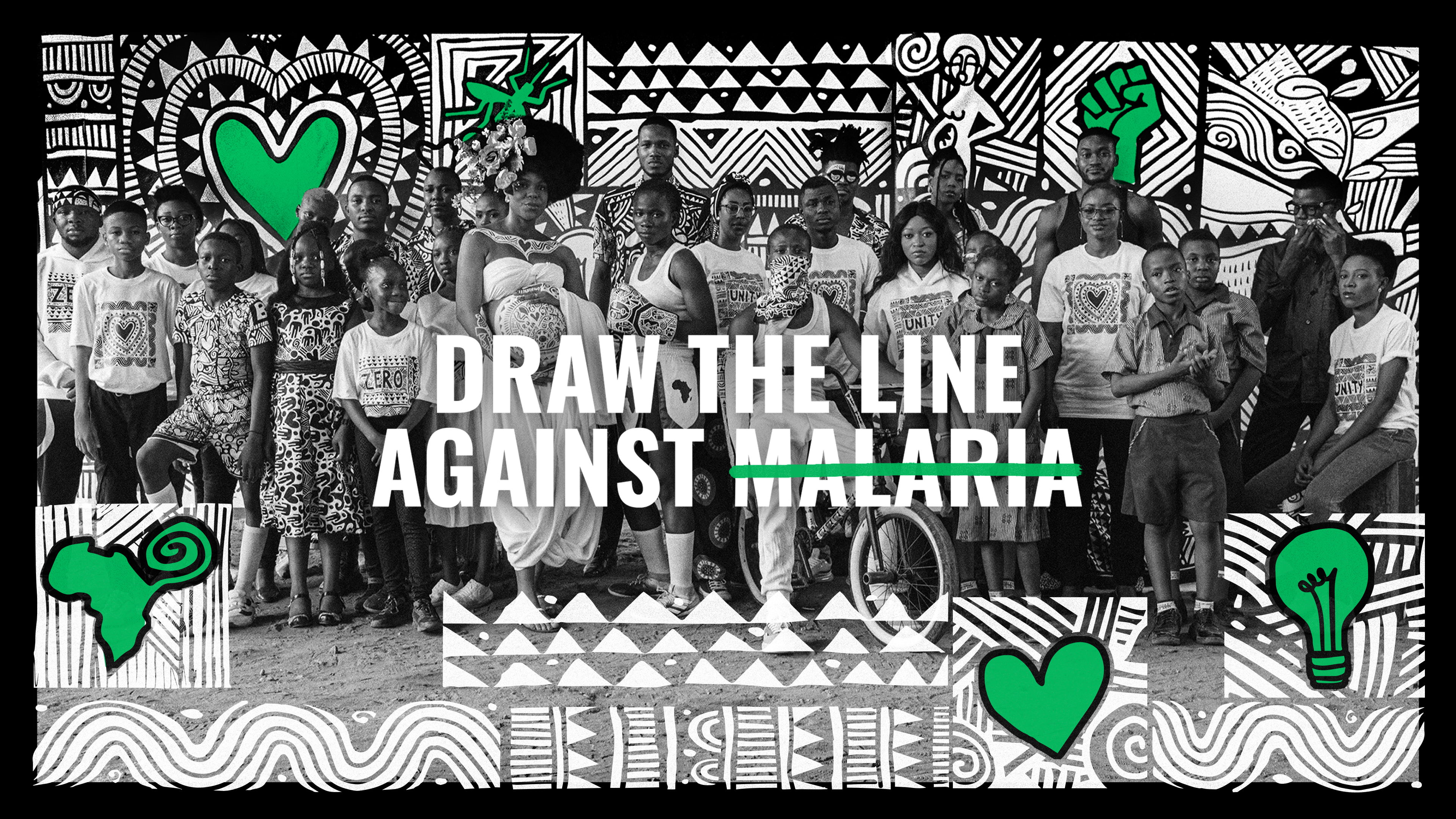 Internationale campagne ‘Draw The Line Against Malaria’ van Nederlandse bodem