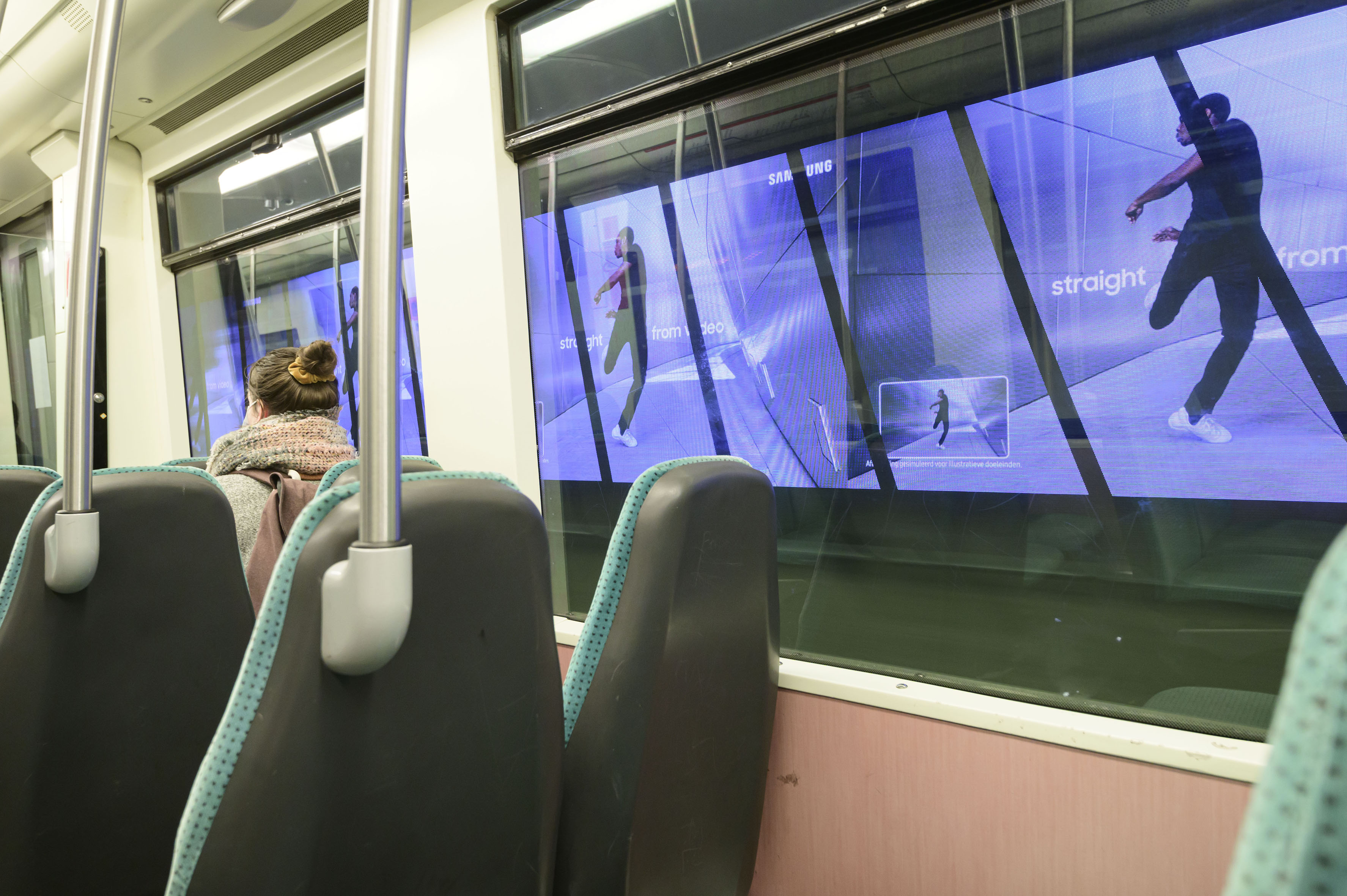 Rotterdamse metro eerste in Nederland met tunnelreclame