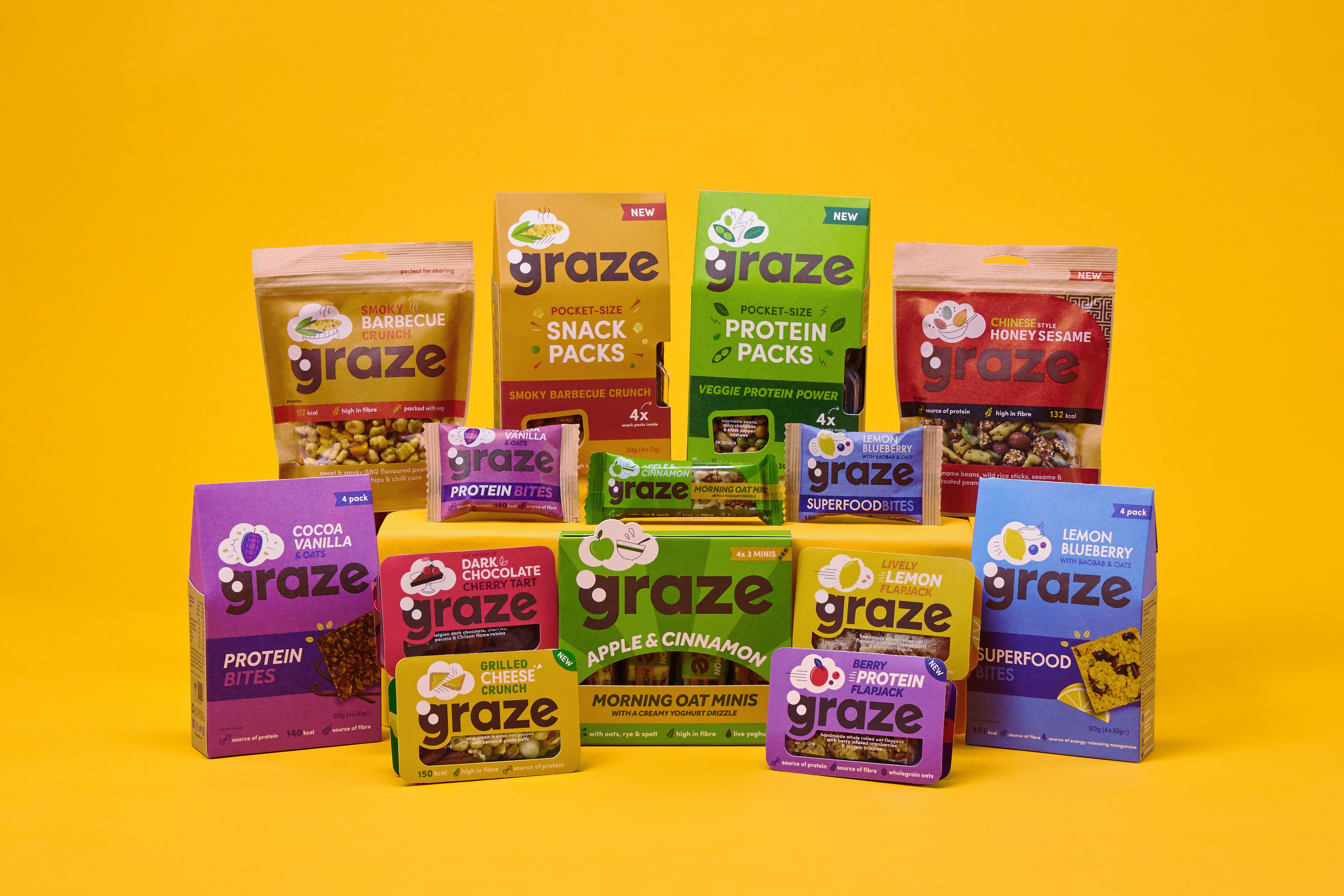 graze lanceert holografische campagne in supermarkt