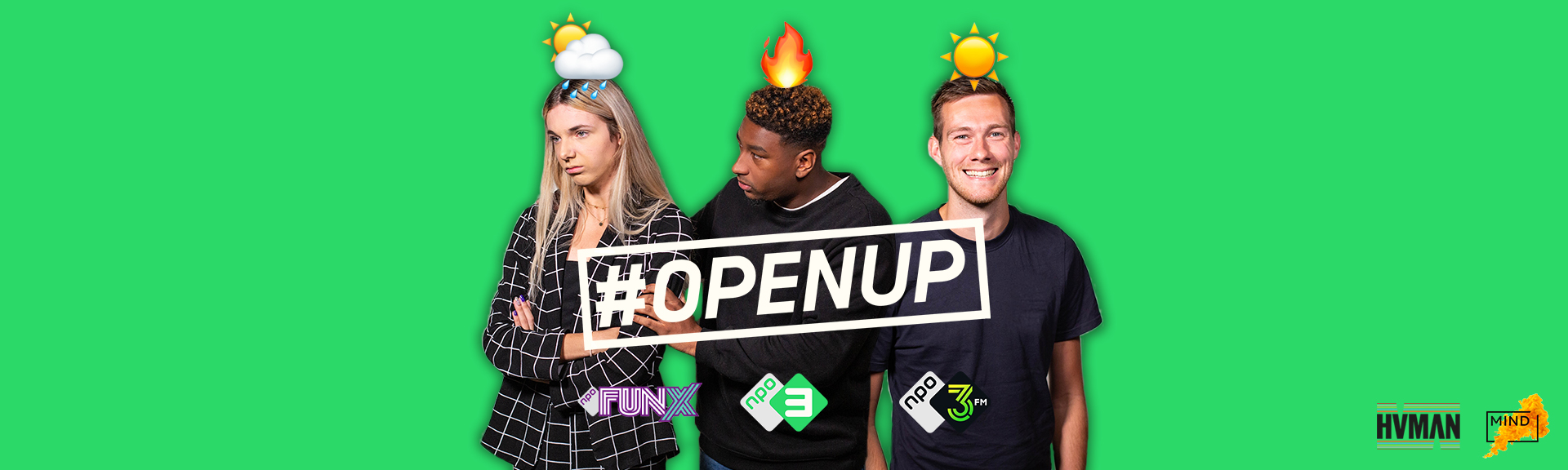 #openup samenwerking van omroepen en MIND