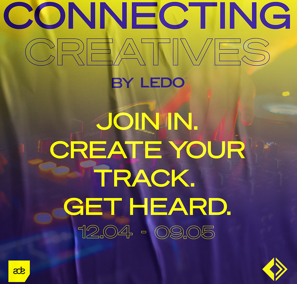 Ledo biedt producers een podium met Connecting Creatives