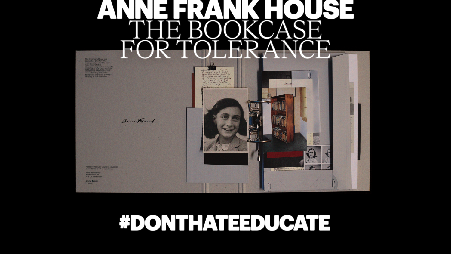 Anne Frank Stichting vraagt om tolerantie met app