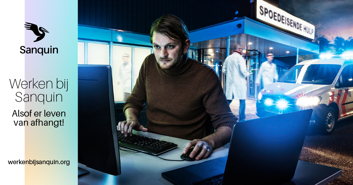 Sanquin campagne roept levensreddende medewerkers op
