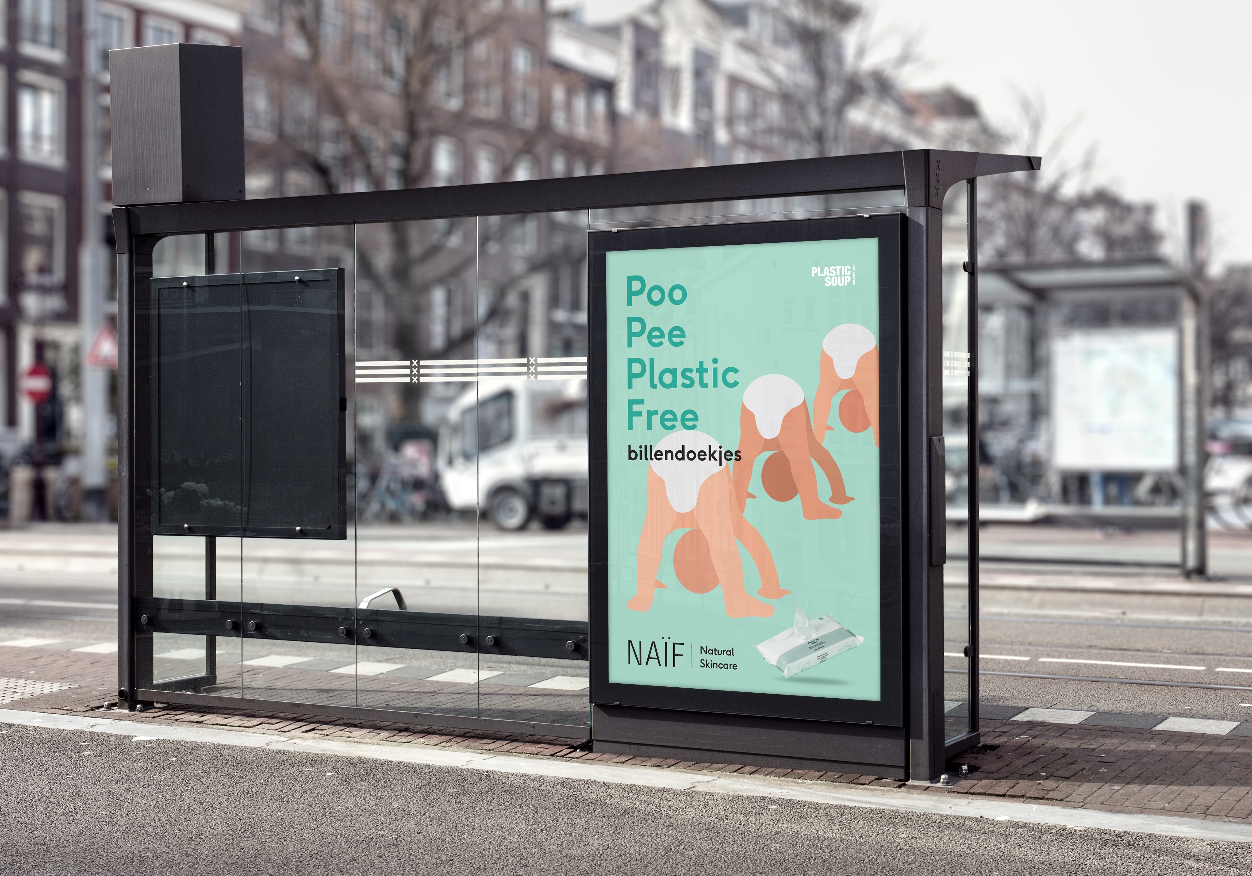 Naïf Natural Skincare lanceert 'Poo Pee Plastic-free'