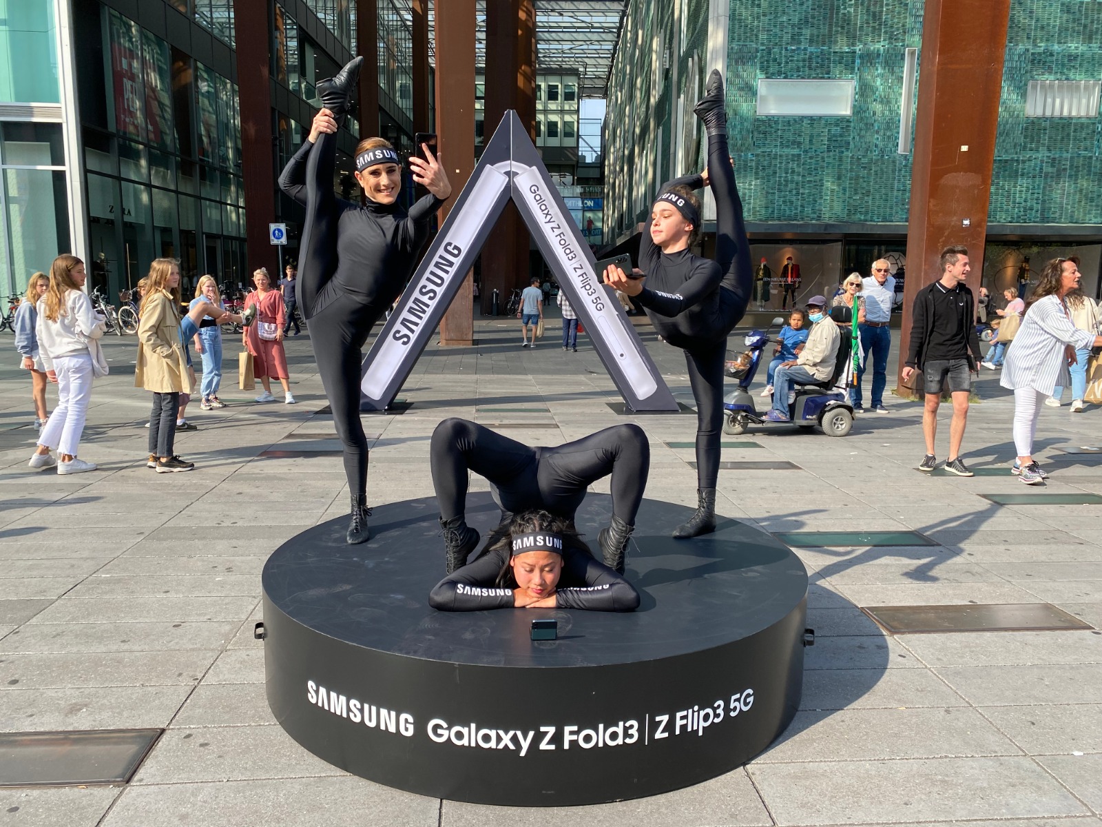 Samsung introduceert foldable smartphones met Roadshow