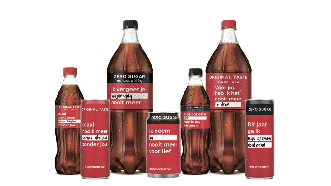 Coca-Cola lanceert campagne Open To Better