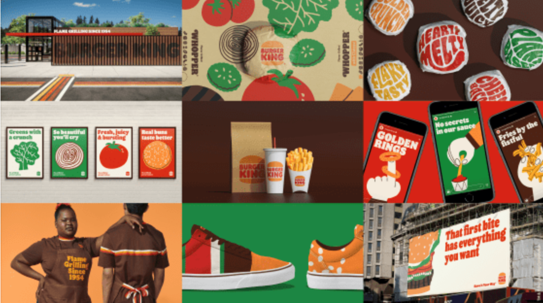 Na 20 jaar nieuwe visuele identiteit Burger King