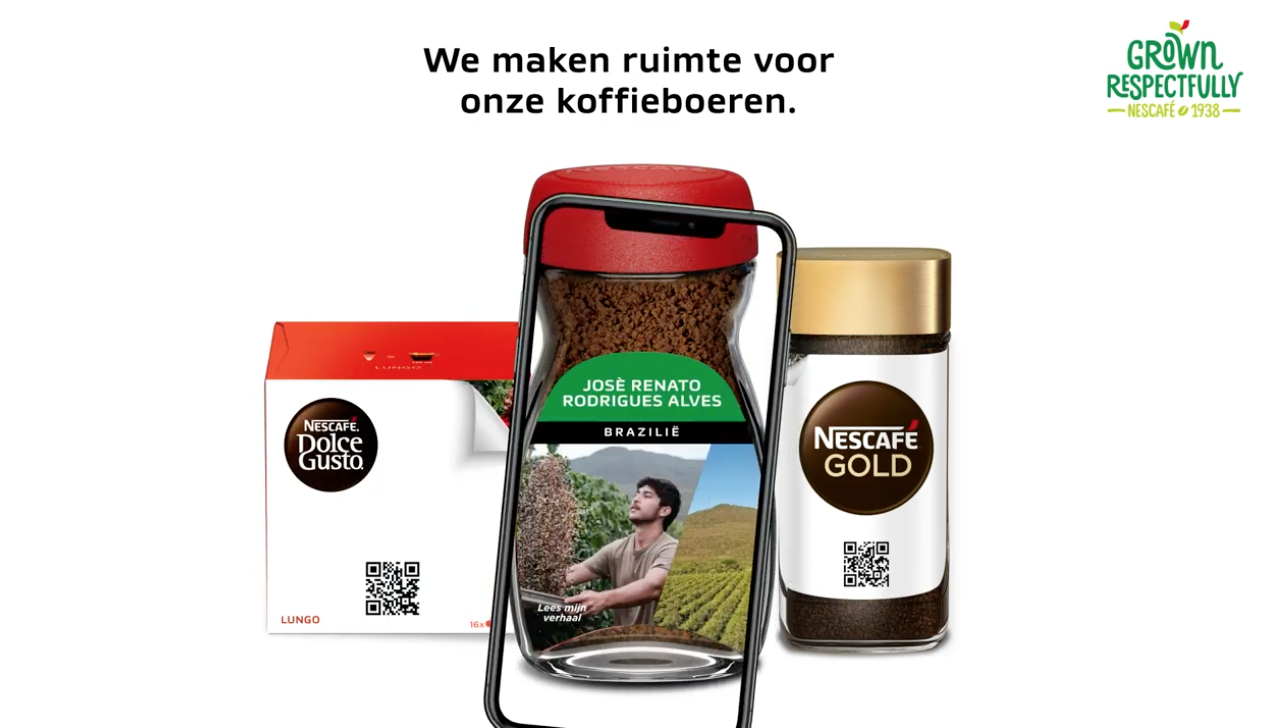 Nescafé’ geeft met ‘Empty Label’ campagne het woord aan de koffieboeren