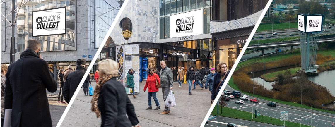 Ocean Outdoor helpt retailers met Click&Collect campagne