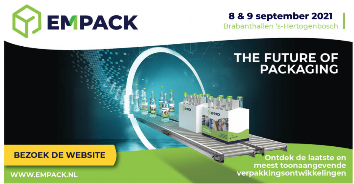 Empack 2021 verplaatst naar 8 en 9 september 2021