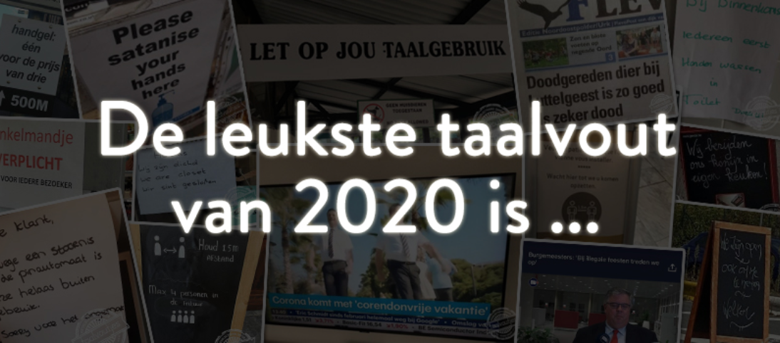 Dé taalvout van 2020 is bekend!