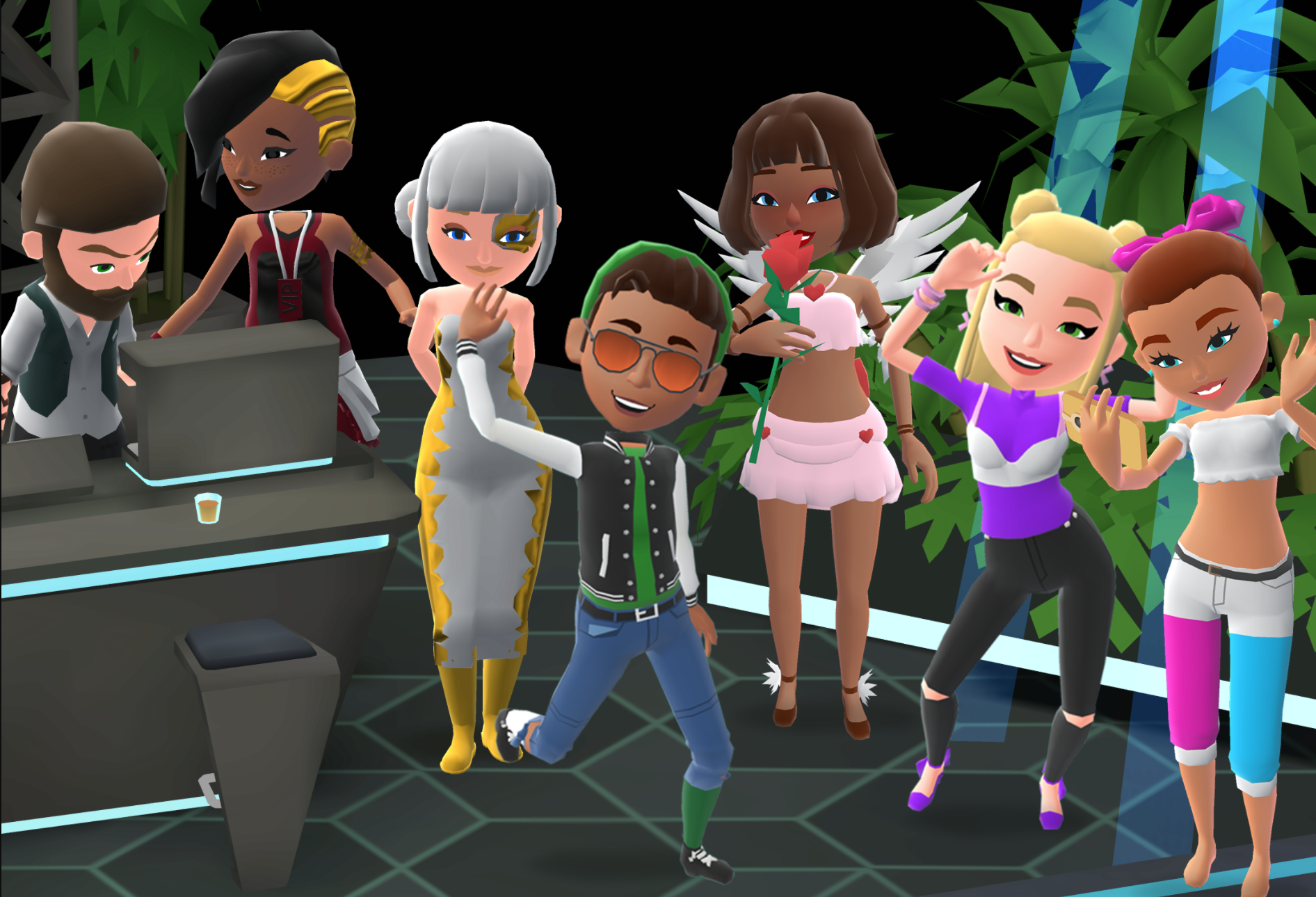 Nederlandse DJ Luuk van Dijk host in 3D social game Hotel Hideaway