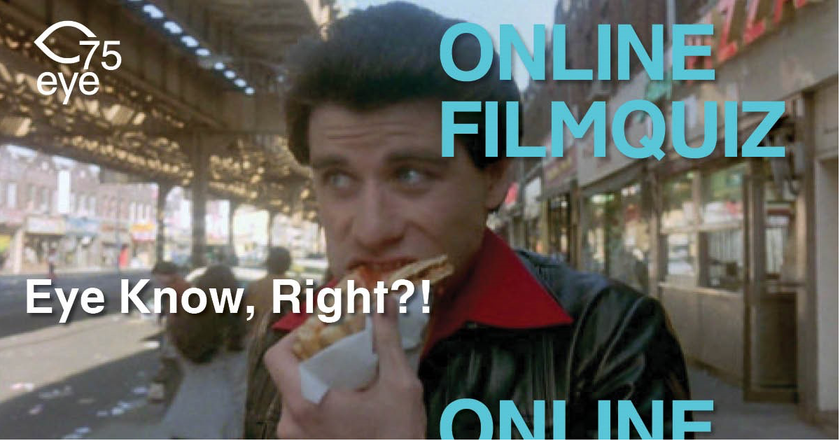 Eye Know Right?! Online Filmquiz op 1 april