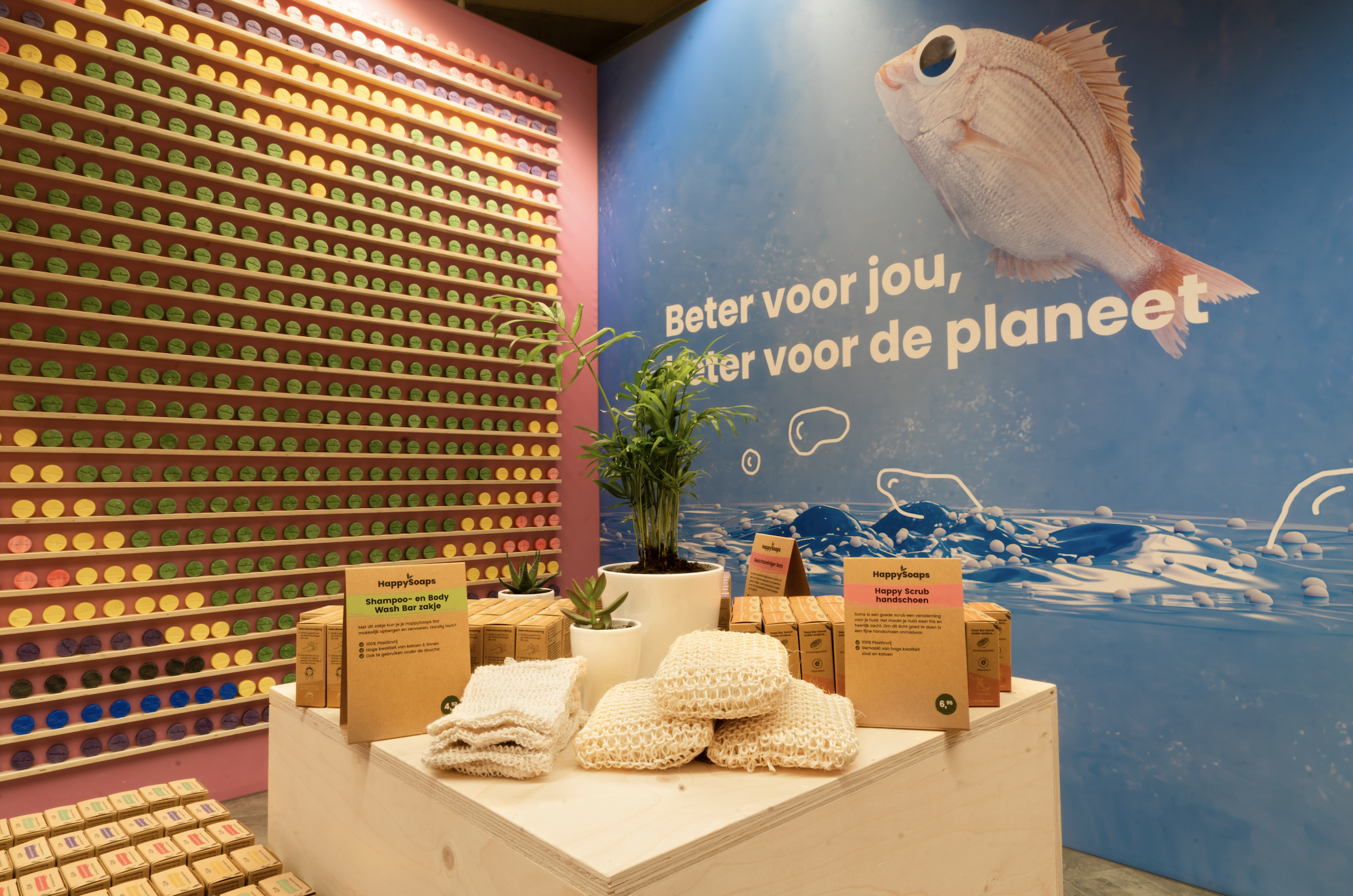 HappySoaps opent eerste plasticvrije cosmeticawinkel