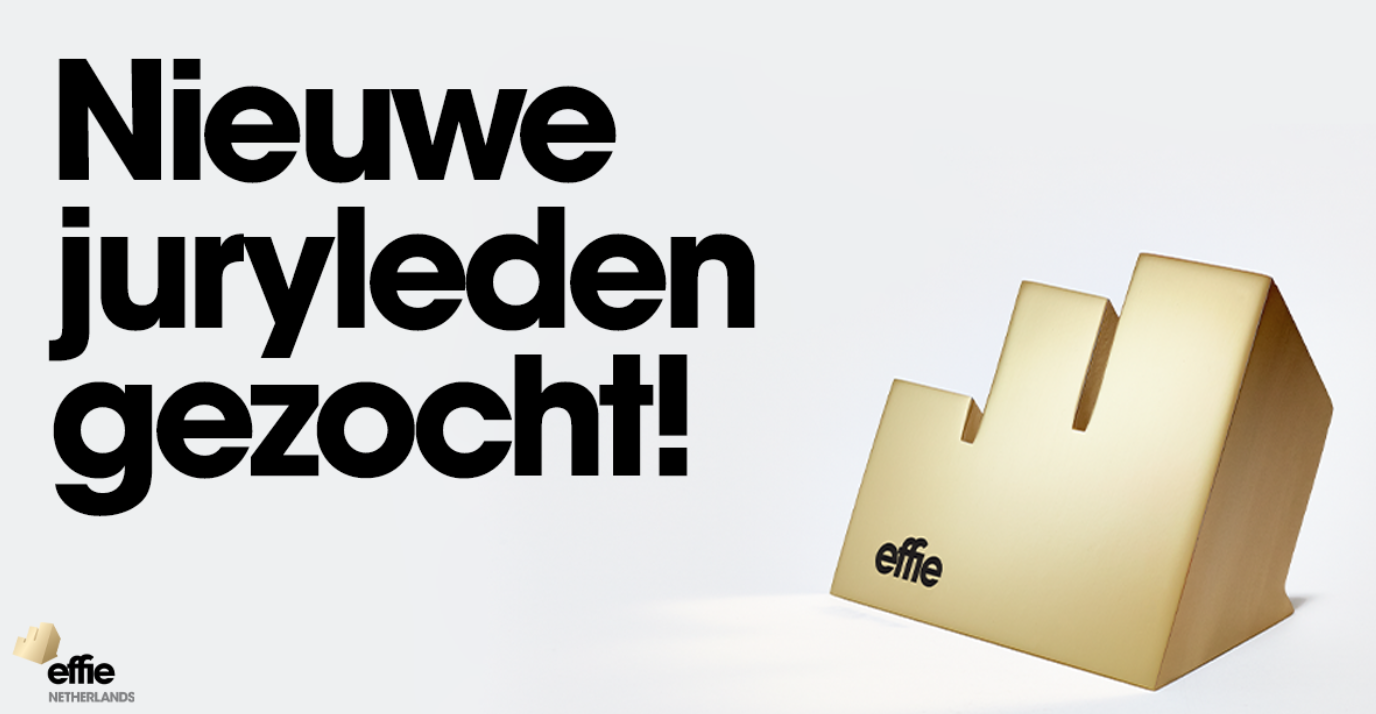 Aanmelden voor Effie-vakjury tot 7 april
