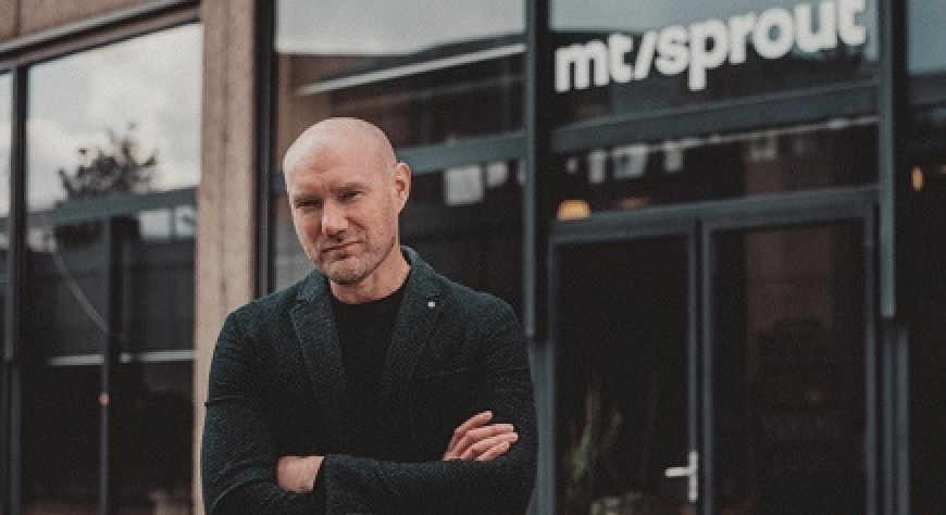 Donovan van Heuven hoofdredacteur van MT/Sprout