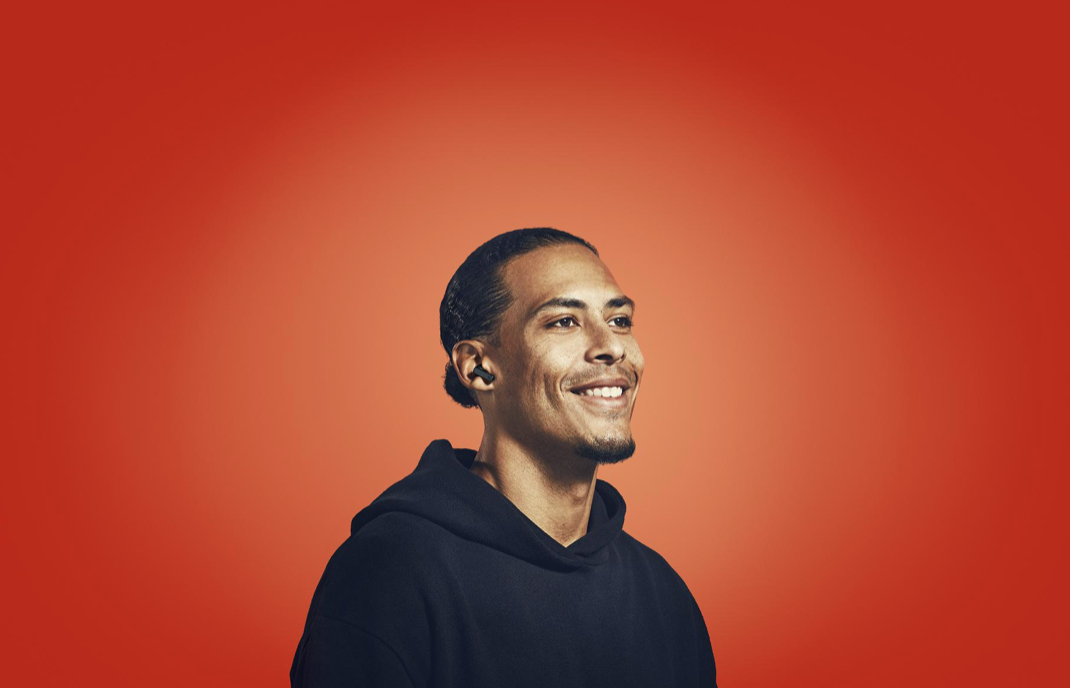 Voetballegende Virgil van Dijk JBL’s nieuwste ambassadeur